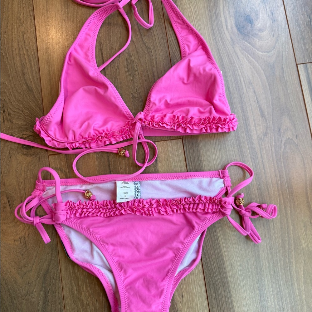 Rampage Pink Bikini Set Swimwear